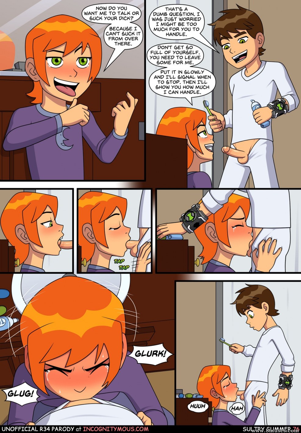Sultry Summer Ben 10 Incognitymous Comic