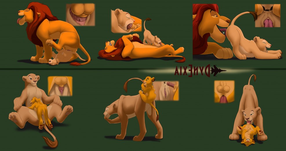 King Lion SEX Simba and Nala