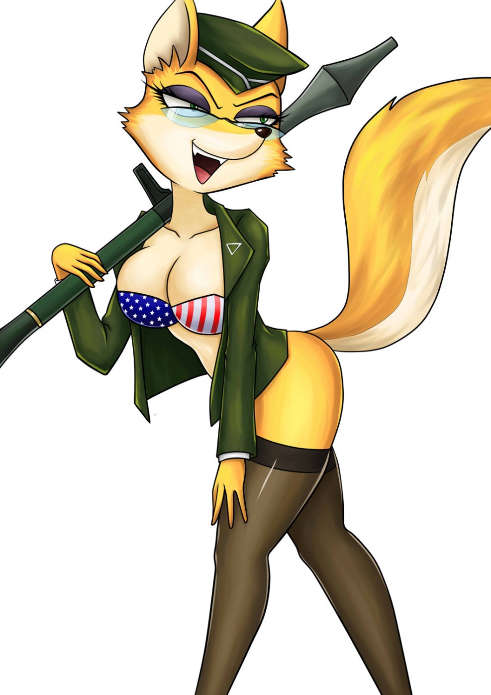 Lieutenant Fox Vixen Hentai Comic