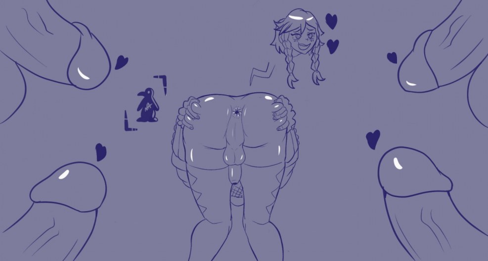 Ganyu Genin Impact Hentai Big Ass