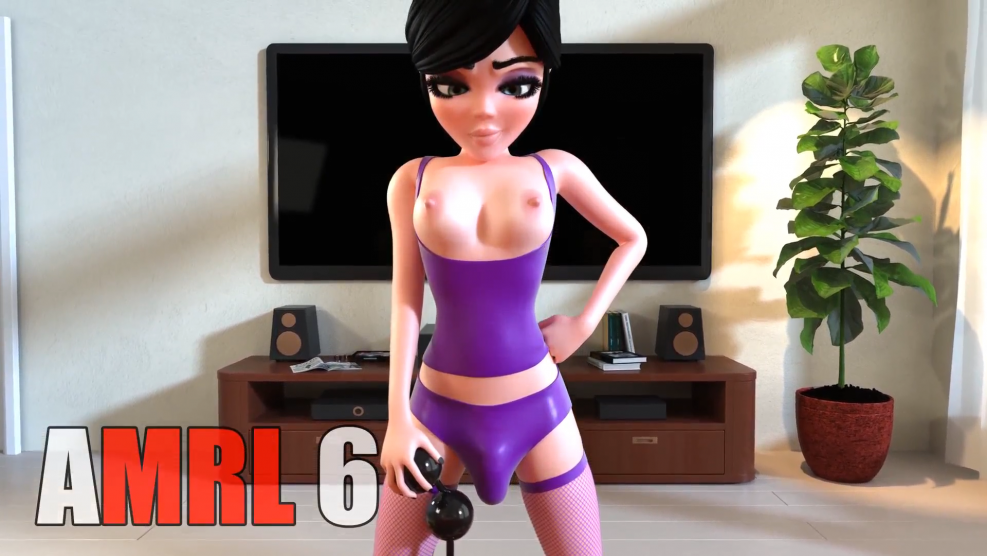 Hentai Futanari incest 3-D