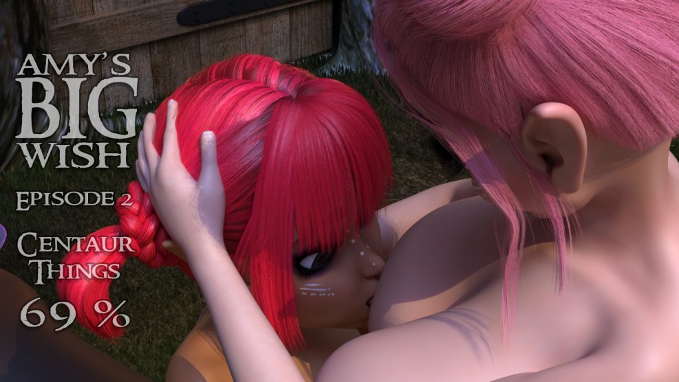 Futanari hentai 3d by car