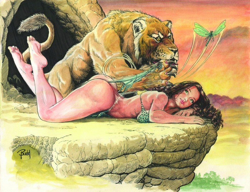 Illustrator Budd Root Cavewoman