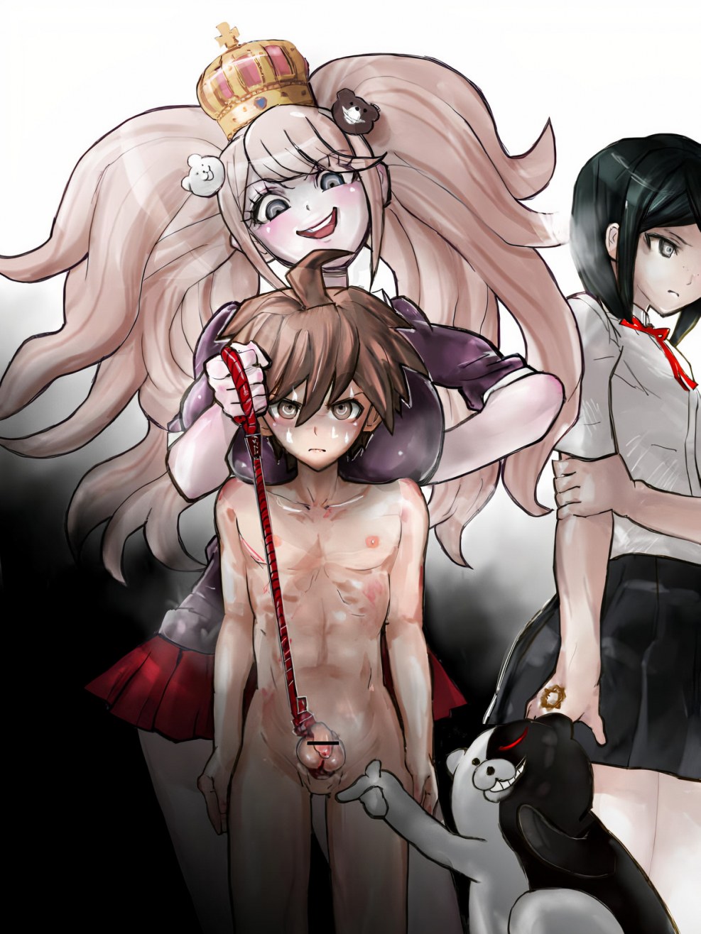 Kyoko Kirigiri and Junko Eornoshe Hentai