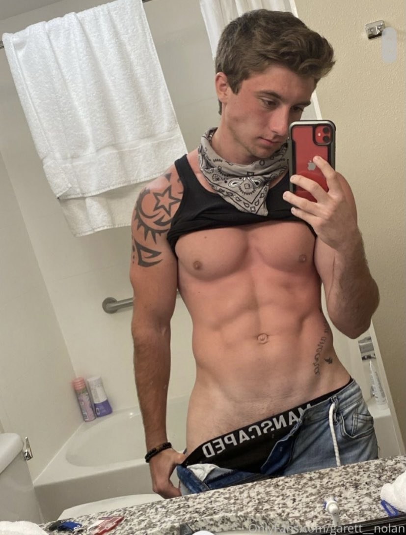 Garrett Thomas naked member