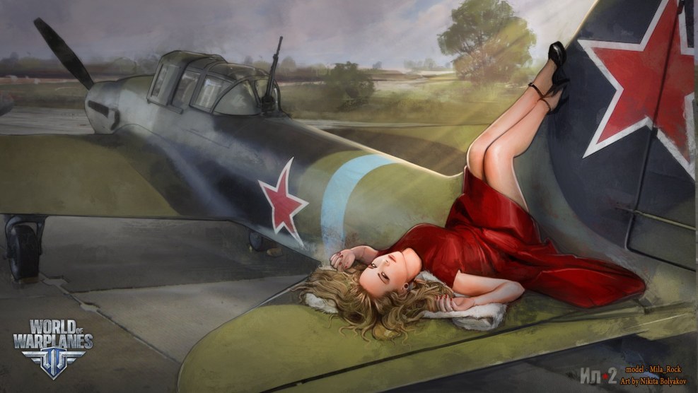 War Thunder Airplanes and Girls