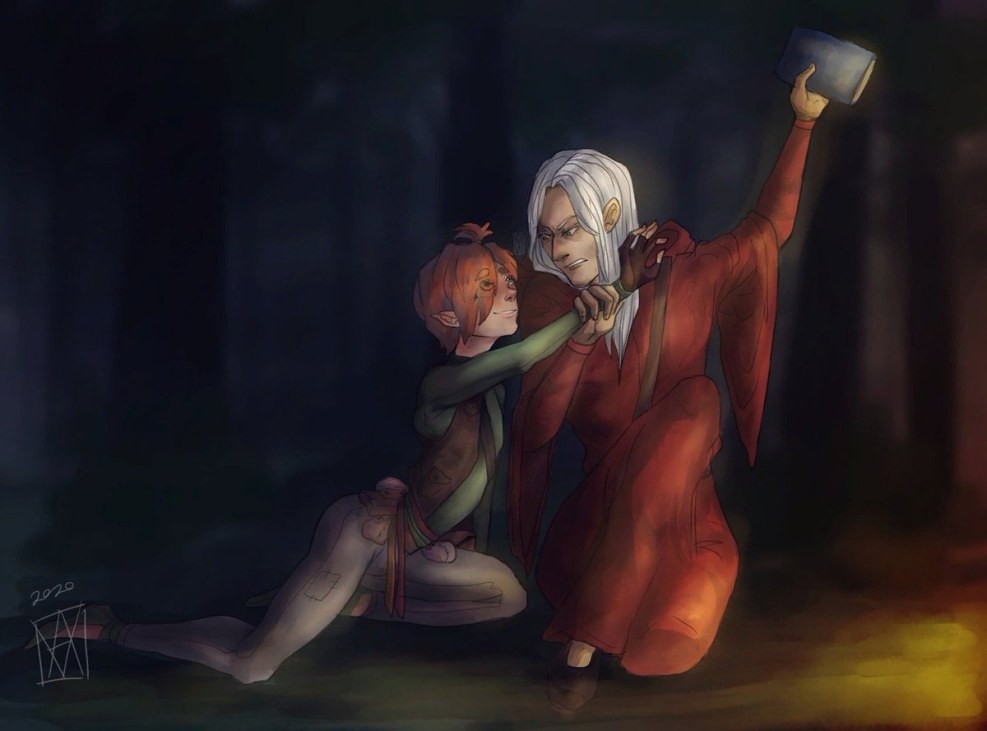 Astrid and Dovakin Hentai