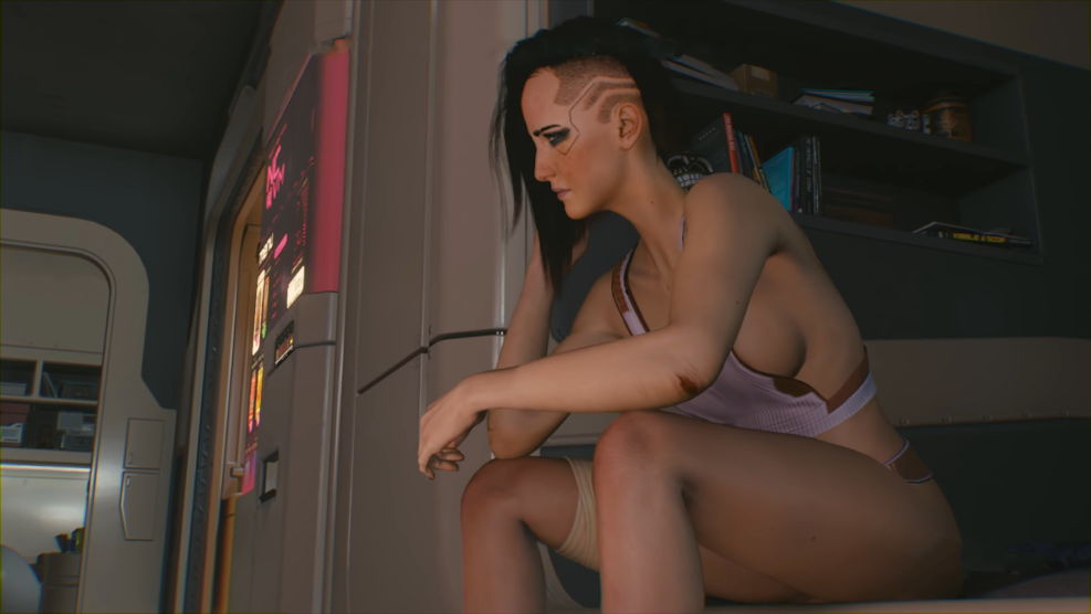 Cyberpunk 2077 naked tits
