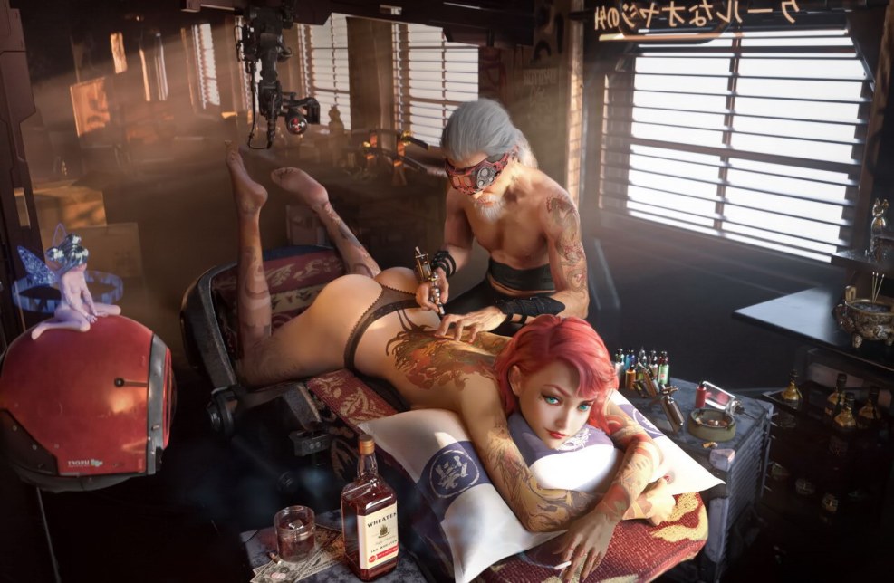 Judy Cyberpunk 2077 hentai