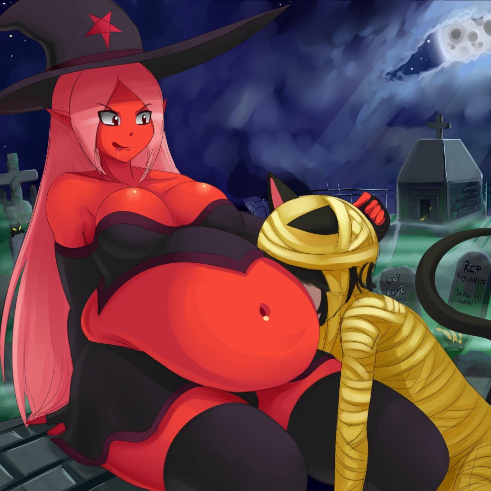 Huge Giant Obese Feedee SSBBW Stuffed Bloated Tits Belly Play