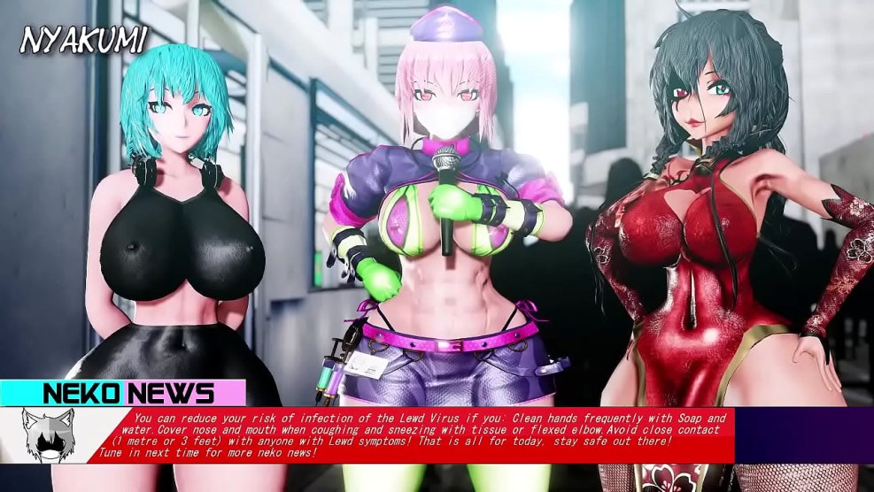 Nyakumi Neko Hentai MMD Futanari