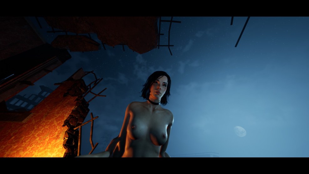 Naked Jennifer from Terminator: Resistance