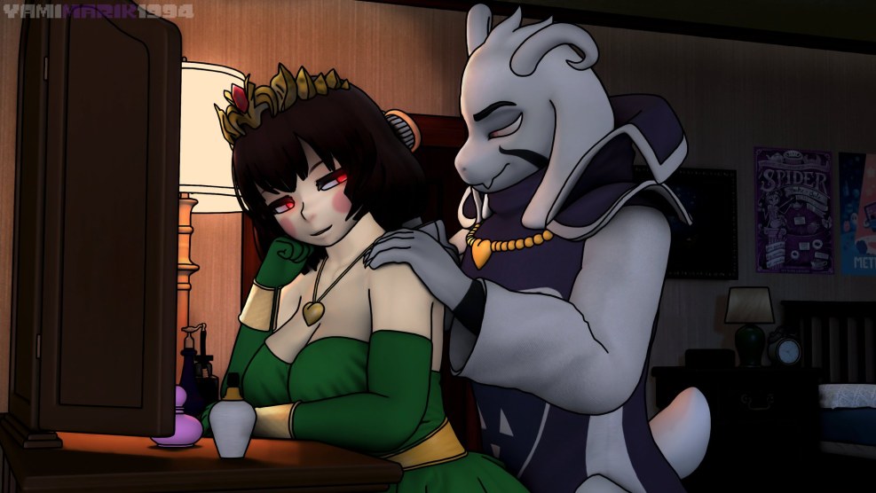 Deltarun Susie and Azriel Hentai