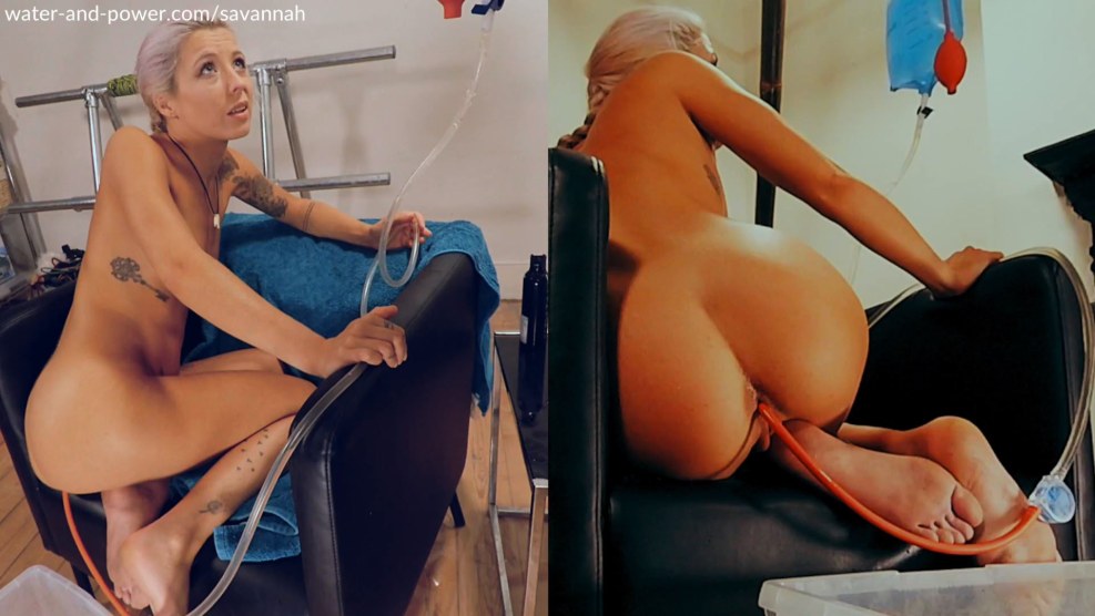 Full splitting of the enema xxx