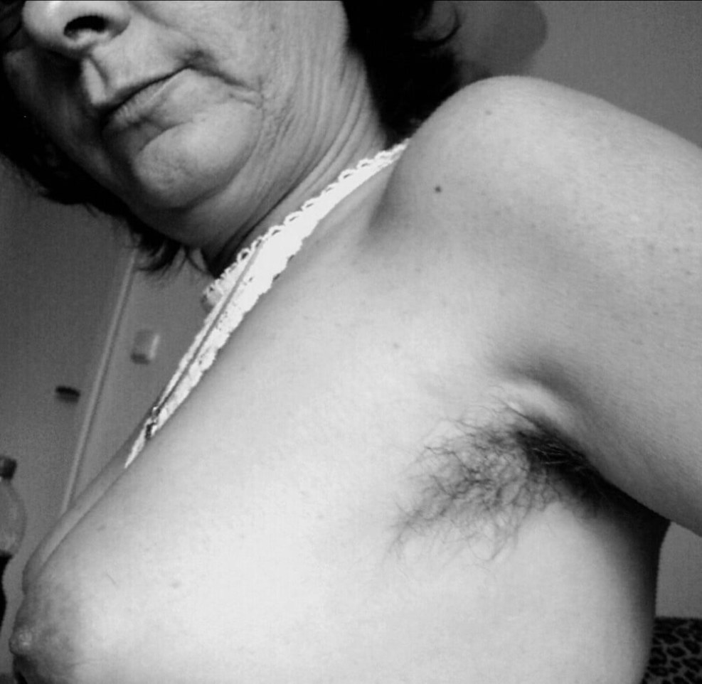 Mature hairy armpits