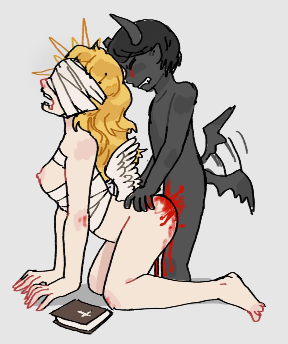 Erotic pictures with demons