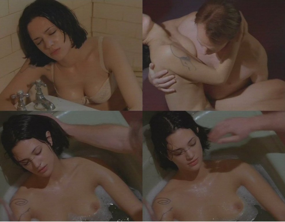 Asia Argento naked in the cinema