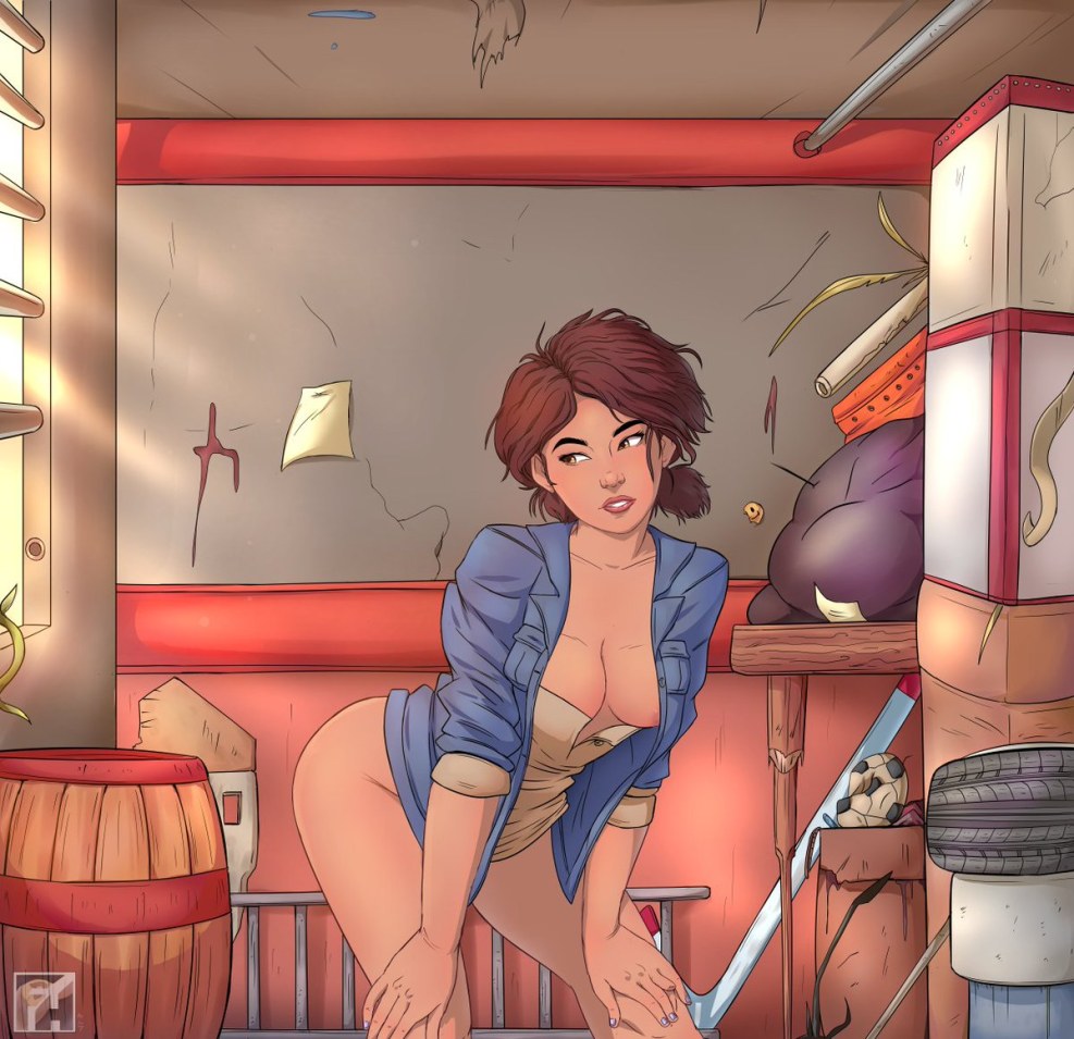 The Walking Dead Naked Clementine