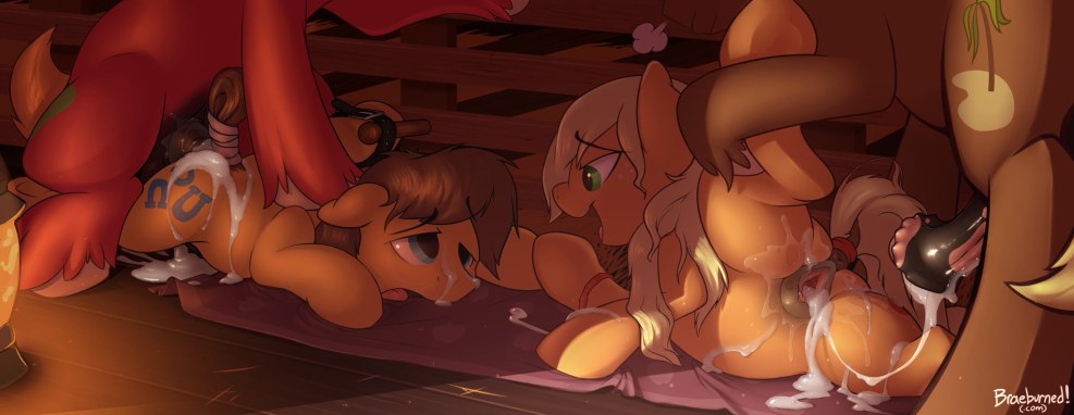 MLP Torax and Ember Hentai