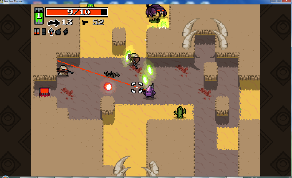 Nuclears frog throne