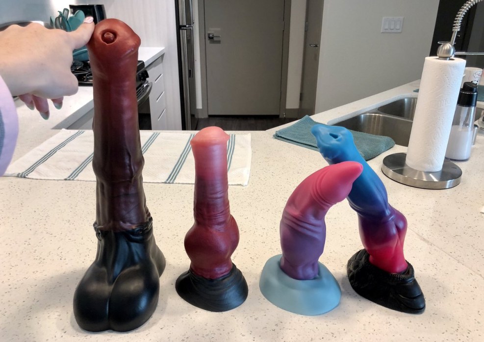 Horse member dildo
