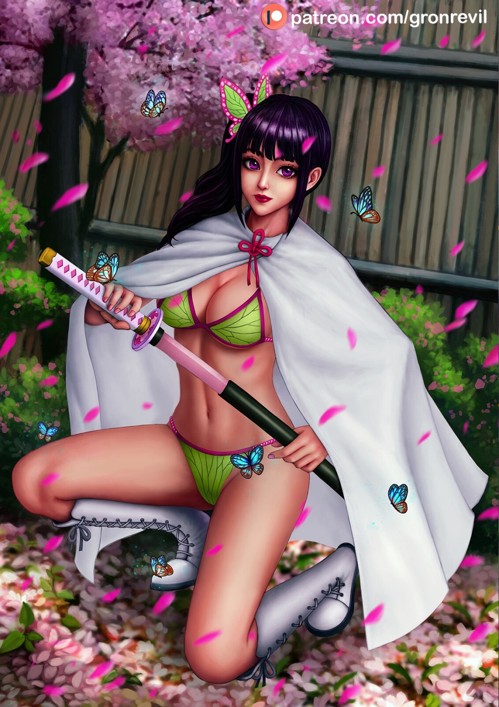 Kimetsu No Yaiba Shinobu Foot Fetish