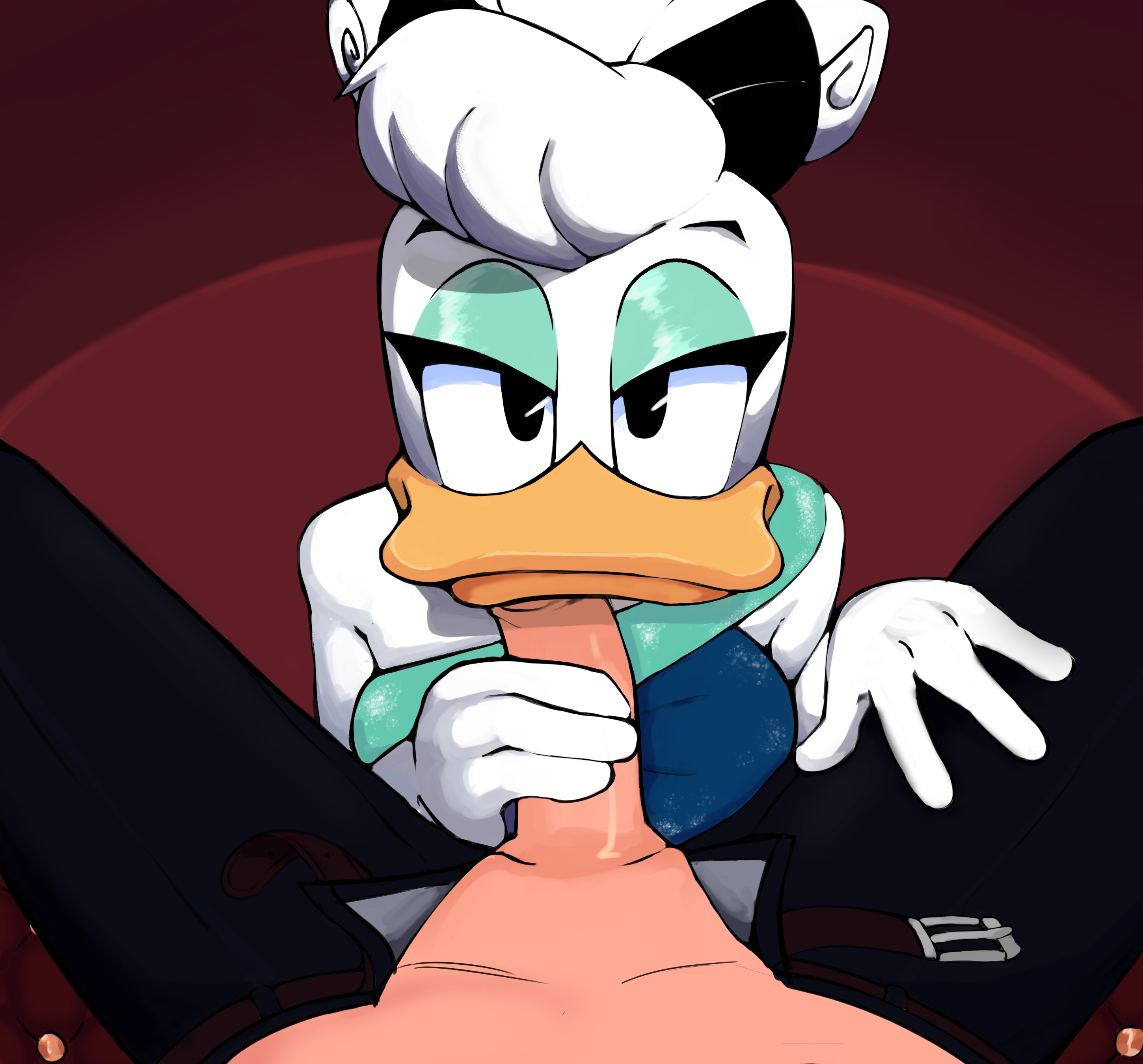 Donald duck blow job