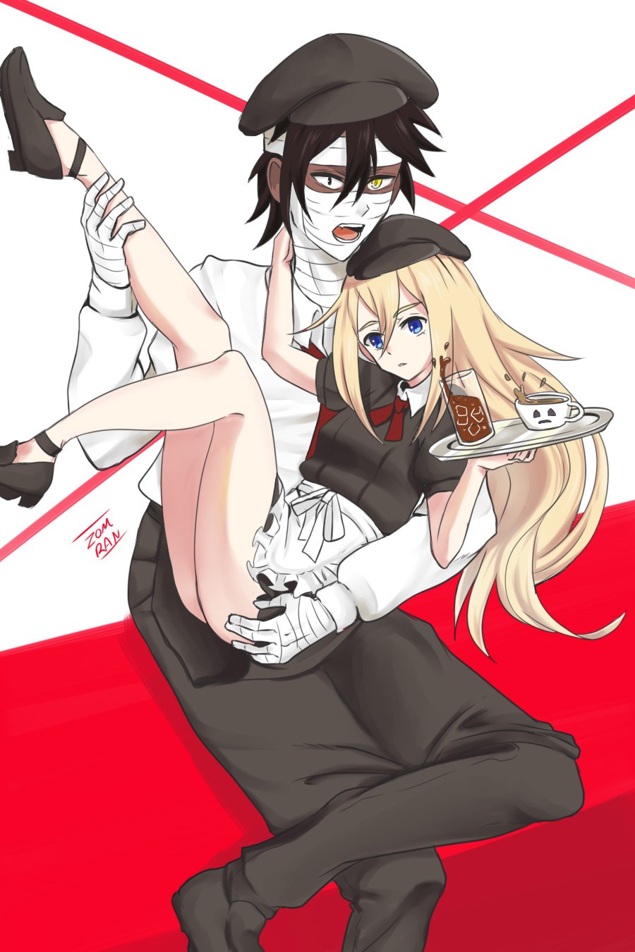 Angel of bloodshed Zack without bandages