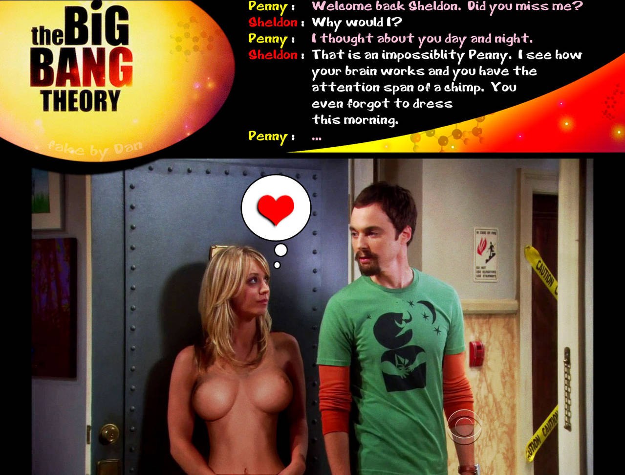 Penny nackt big bang theory