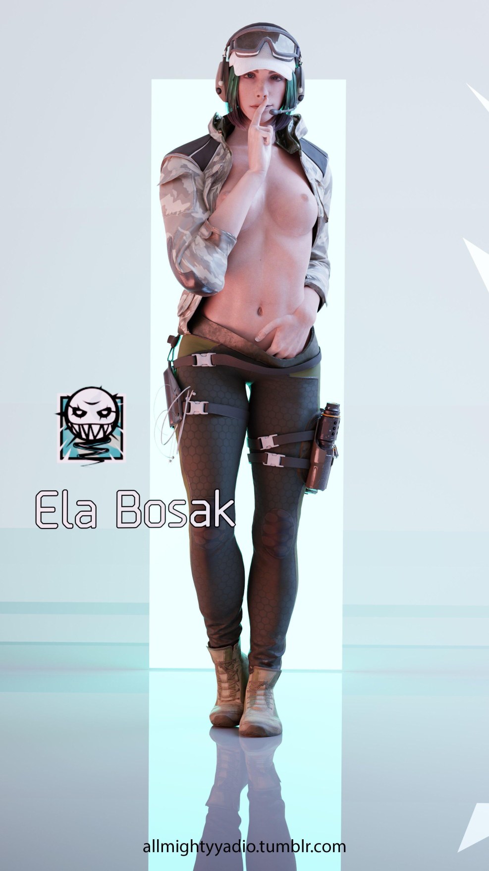 Rainbow 6 Siege Ela Hentai 3D