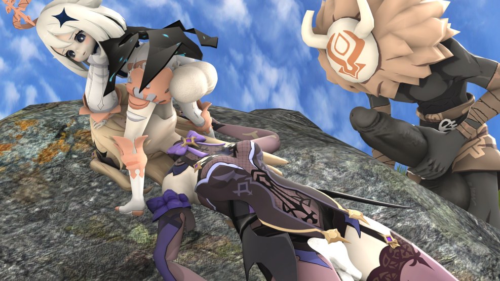 Yae Miko Gershin naked hentai