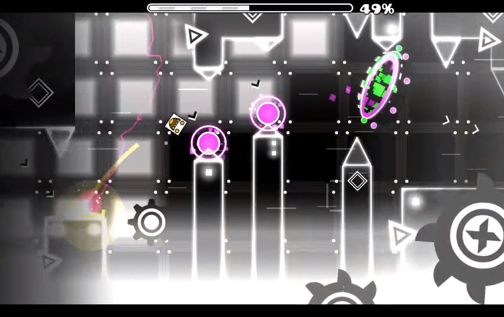 Geometry Dash inscription