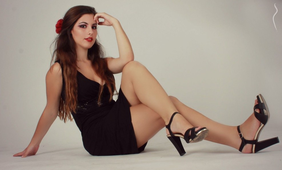 Beautiful girls in nylon