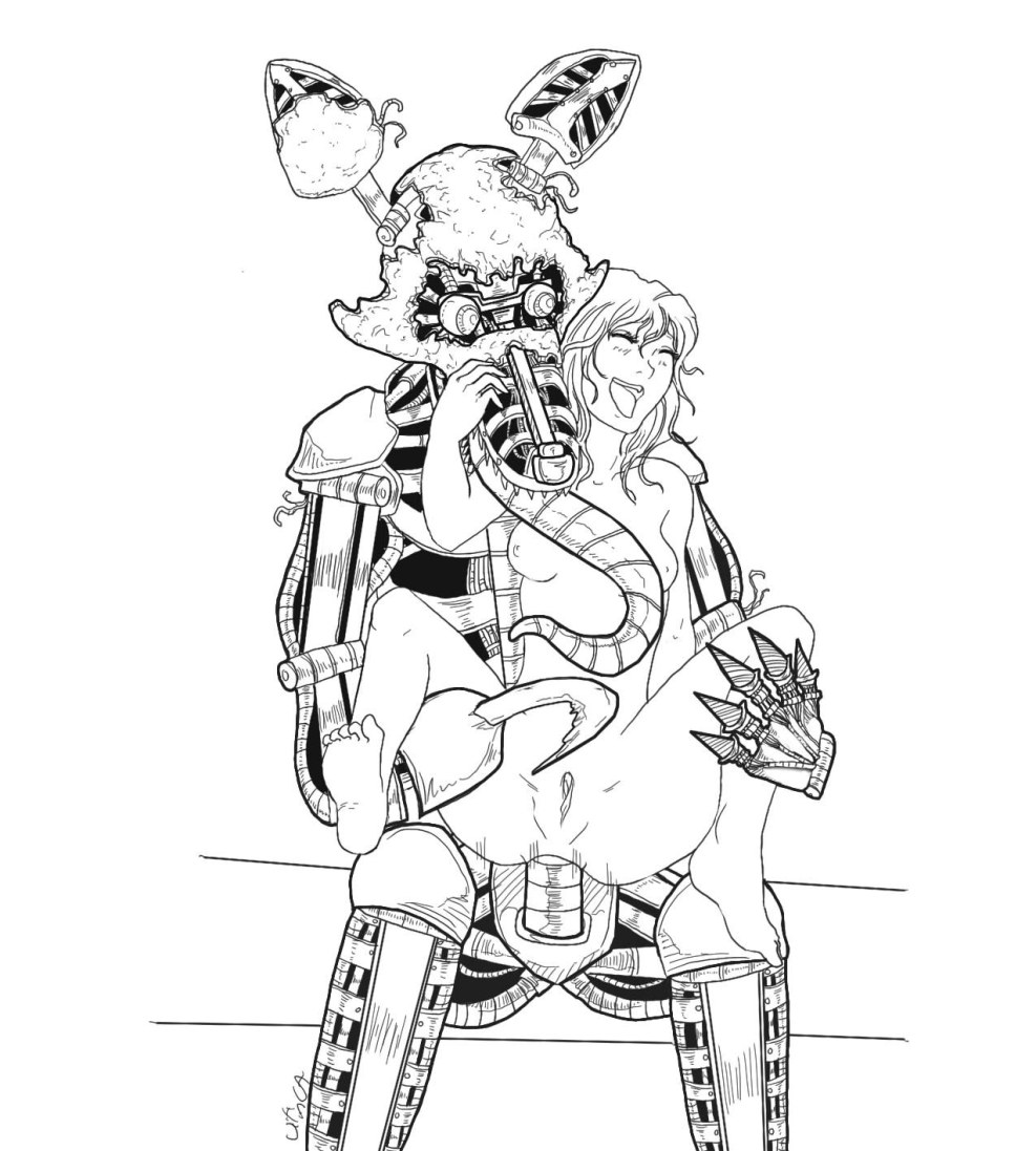 Hentai with nightmarish Freddie