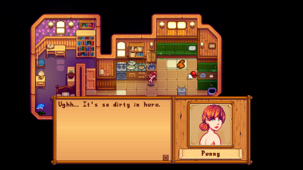 Hentai with Robin from Stardew Valley