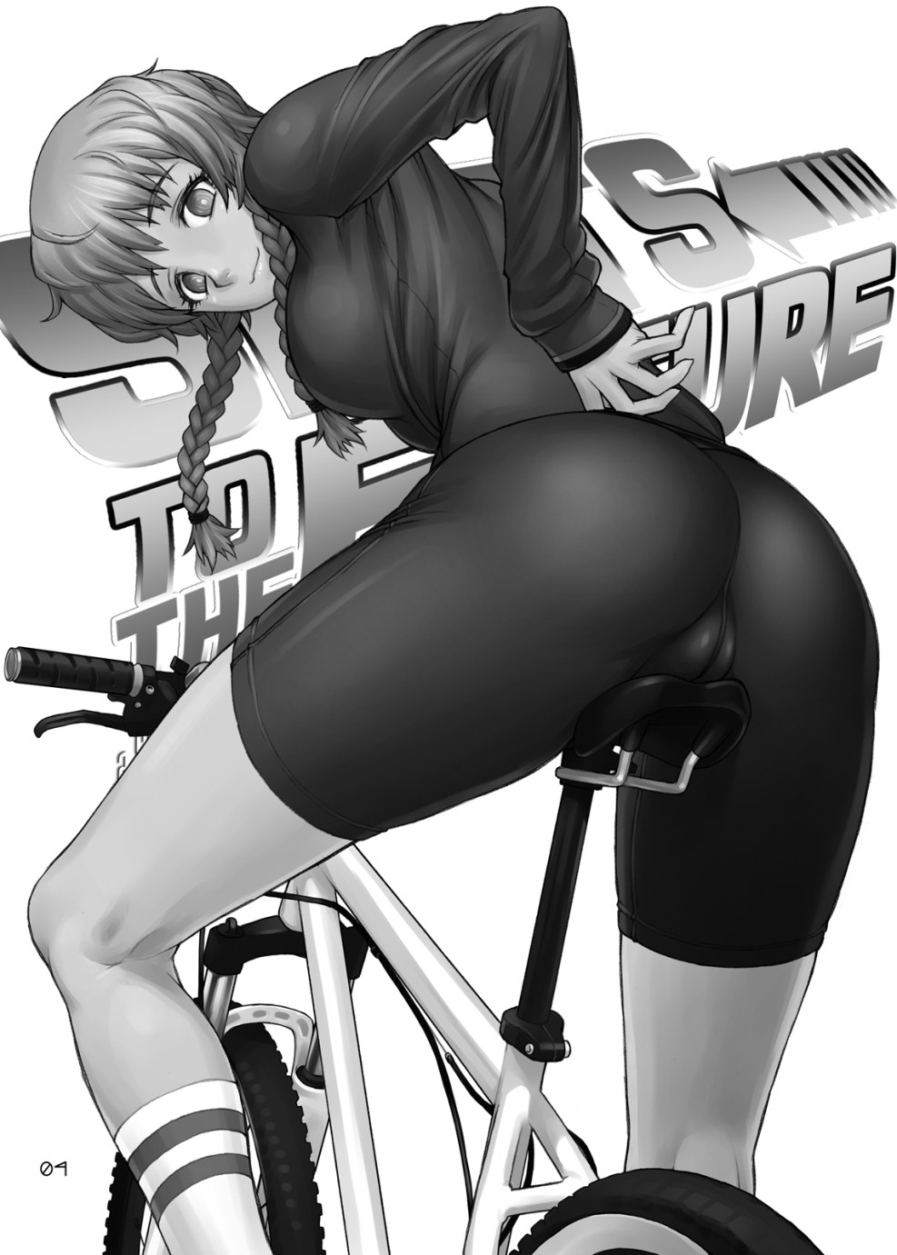 Hentai cycling shorts