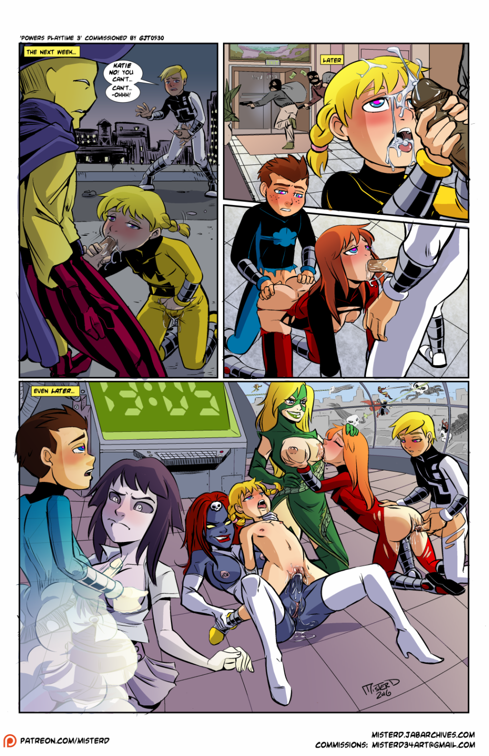 Katie Power Pack Incognitymous Comic
