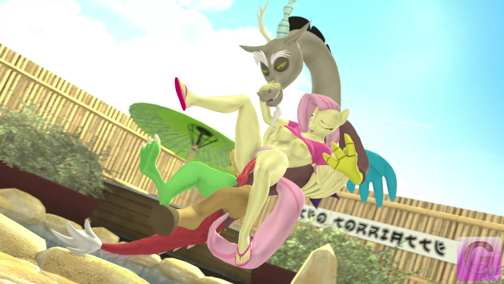 Sanset Shimmer Anthro 3D SFM Futa