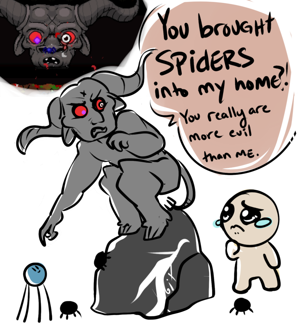 Satan the Binding of Isaac Rebirth
