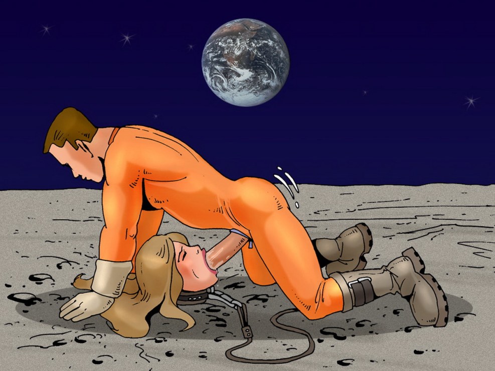 Erotic comics about space