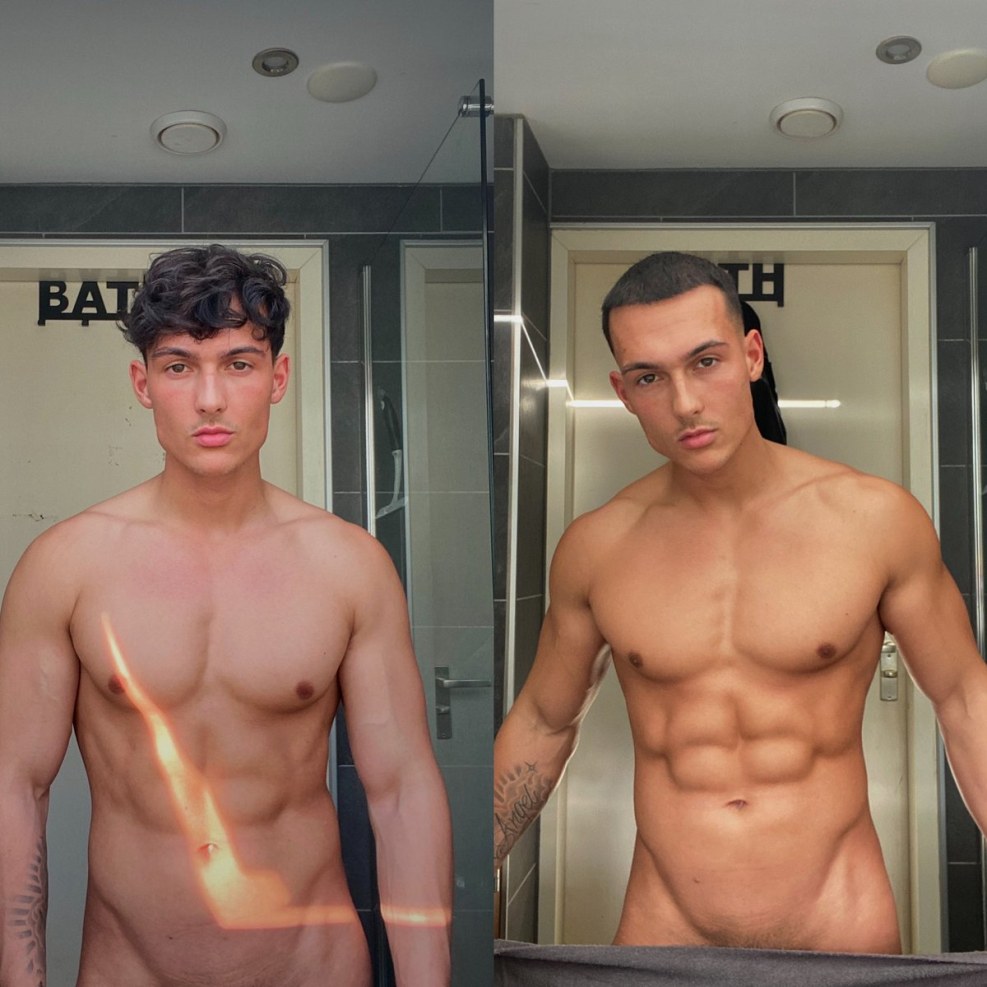 Levy Van Wilgen Member without panties