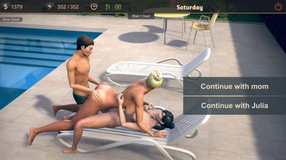 Erotic game 3D The Twist