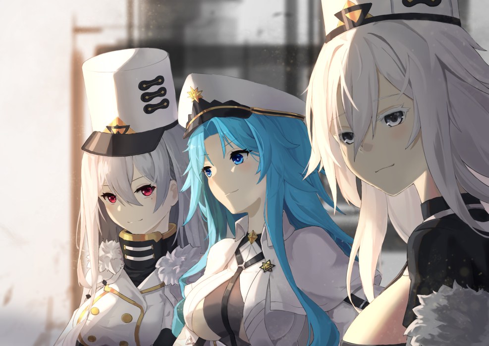 Azur Lane Enterprise and Belfast