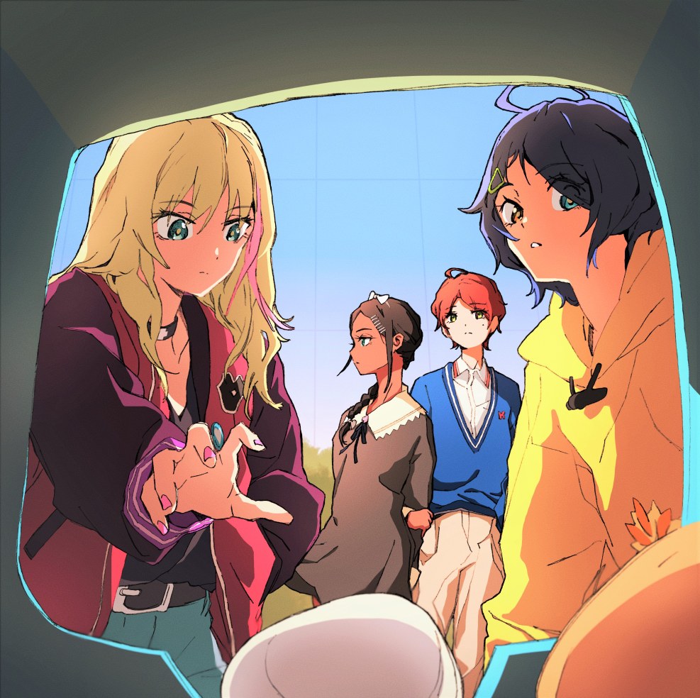 Nails aesthetics anime