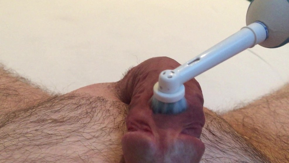 Girl shaves hairy vagina