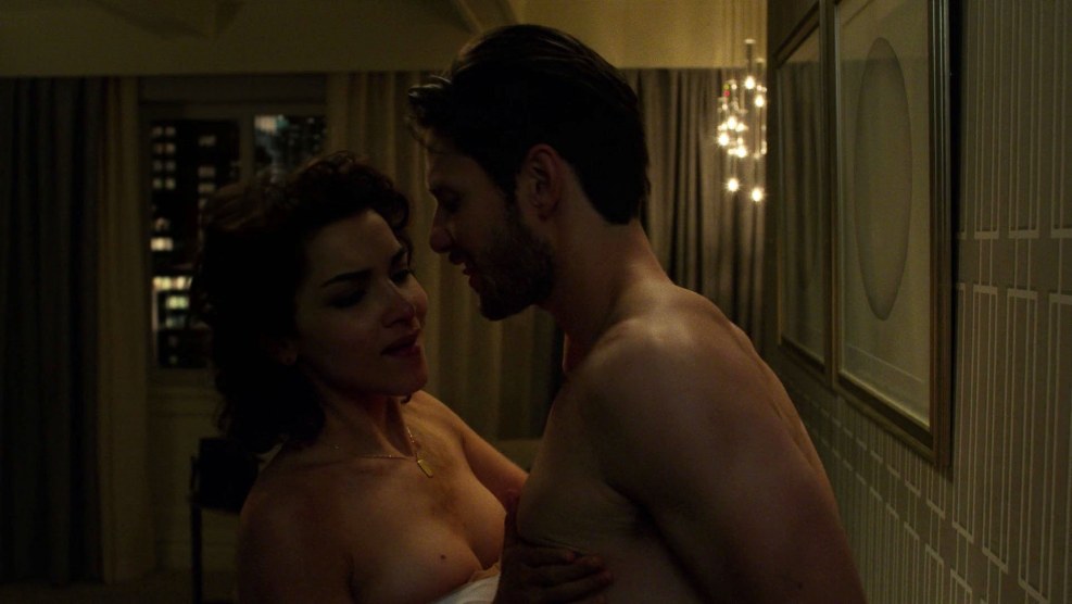 Erotic scenes from the movie Portrait of Dorian Gray