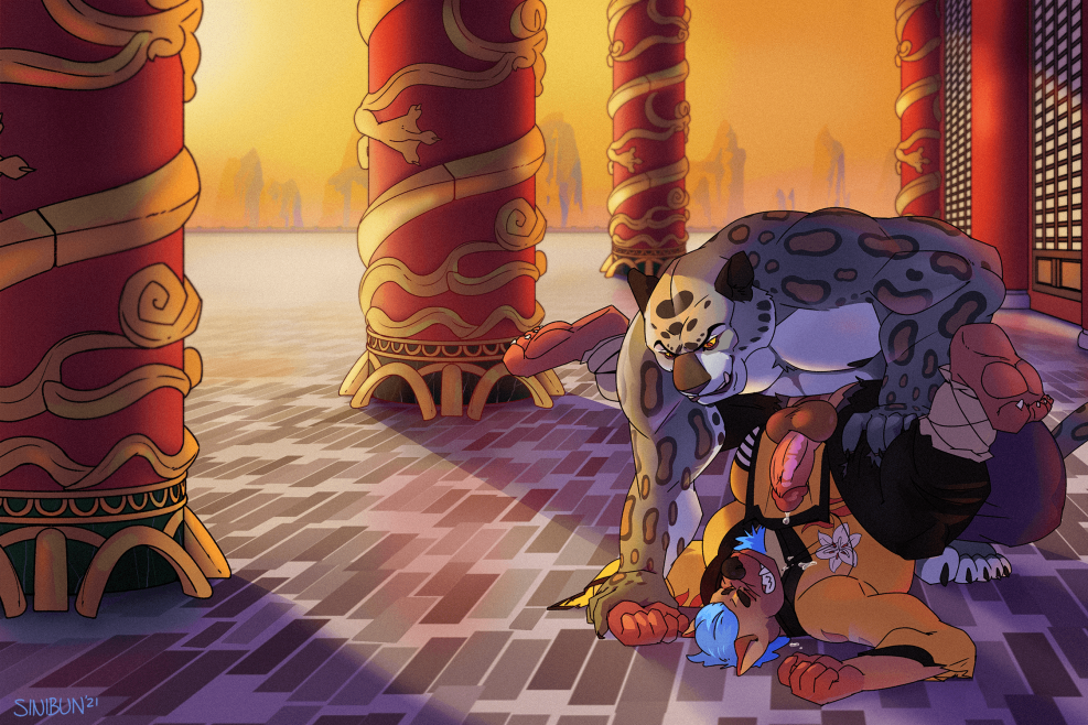 Wrestling Sex Battle Vince VS Kitana Hard Deepthroat