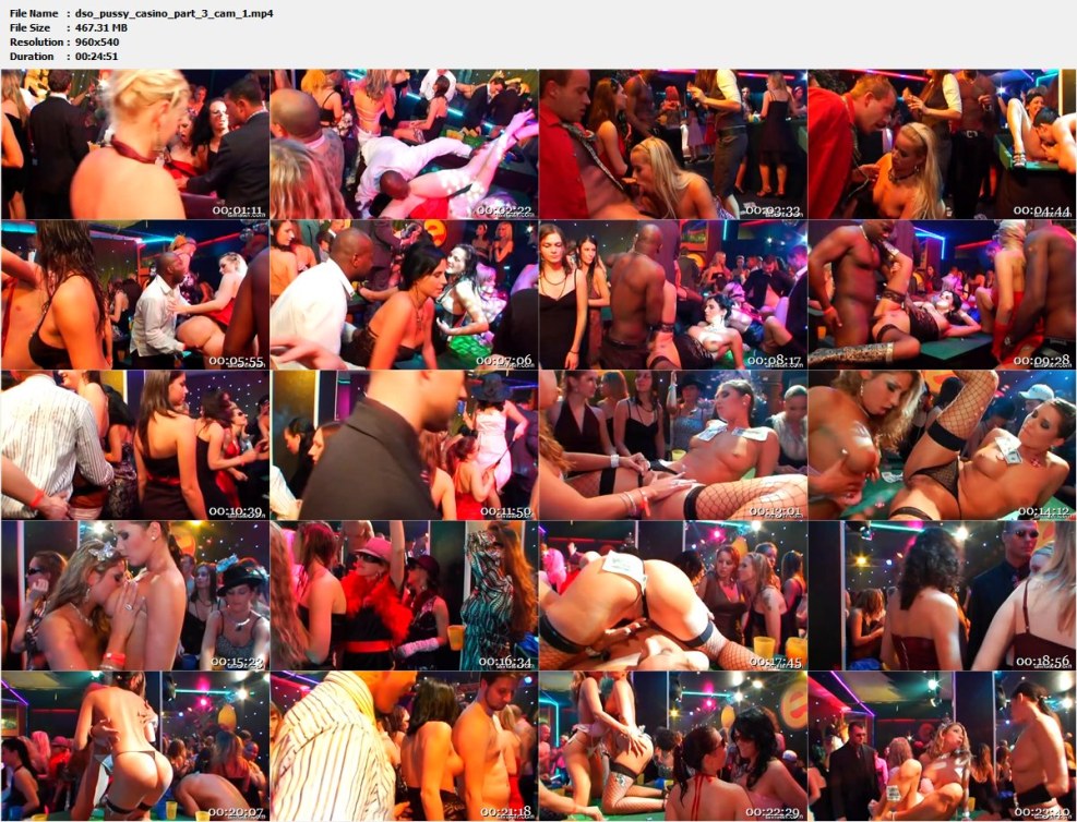 Naked chicks in casino pornography