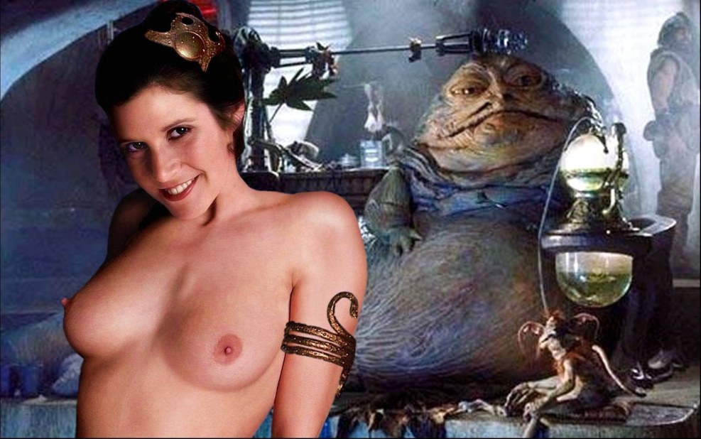 Star Wars Naked Leia