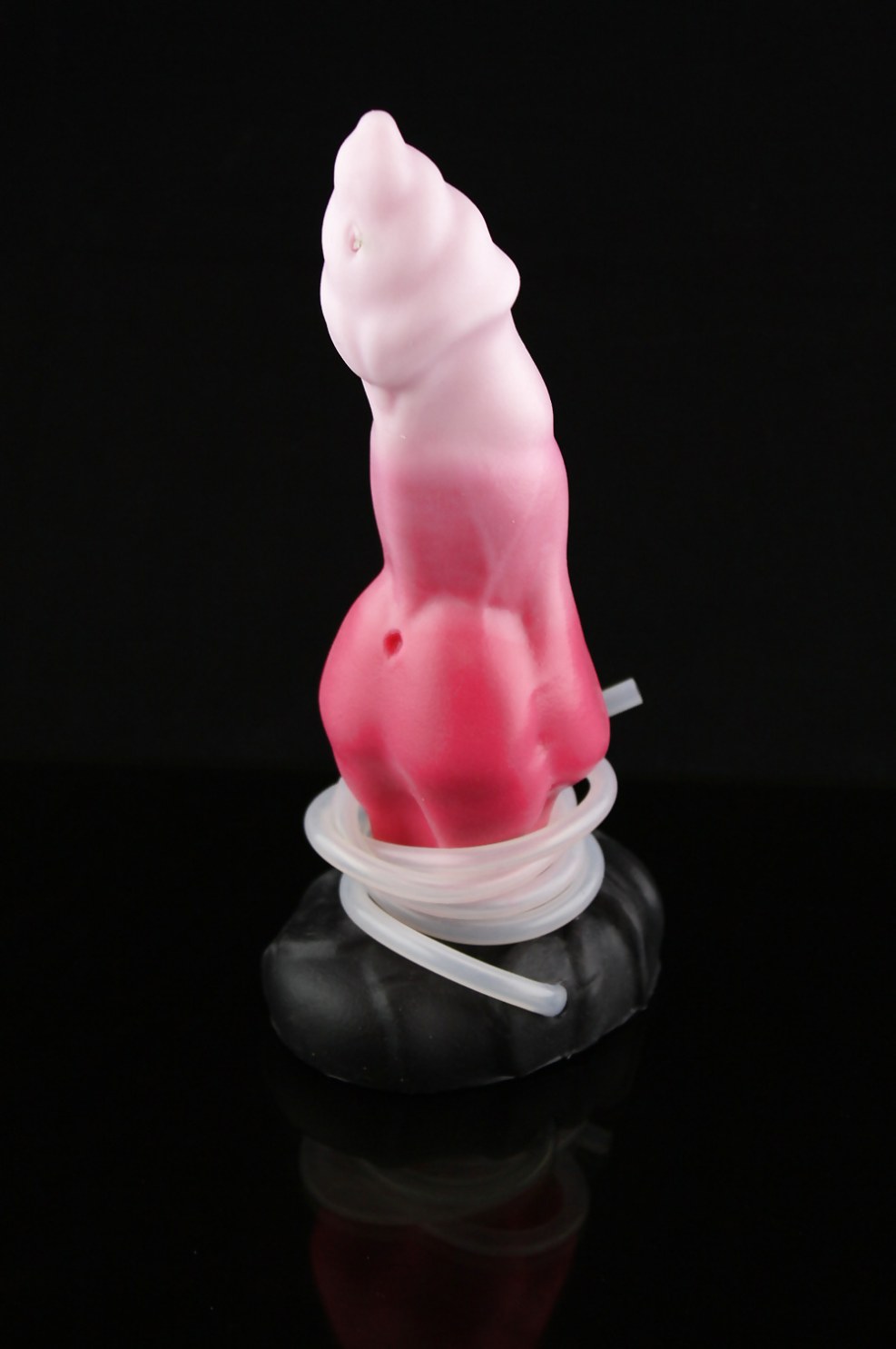 Sat down on a huge dildo